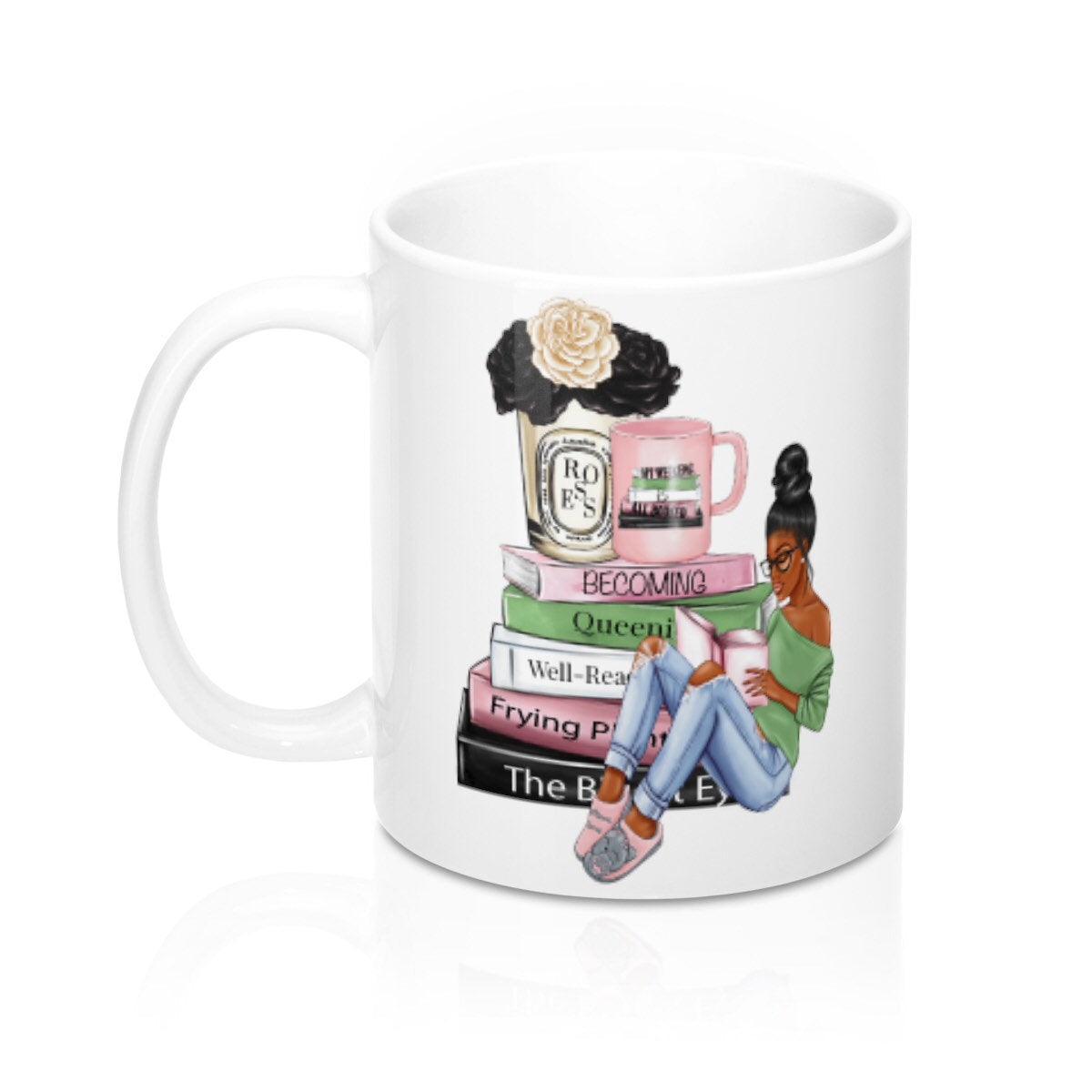 Reading Black Authors Coffee Mug