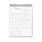 Daily Overview Productivity Planner – 52 Sheets