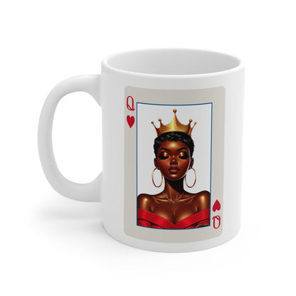 Queen of Hearts Coffee Mug