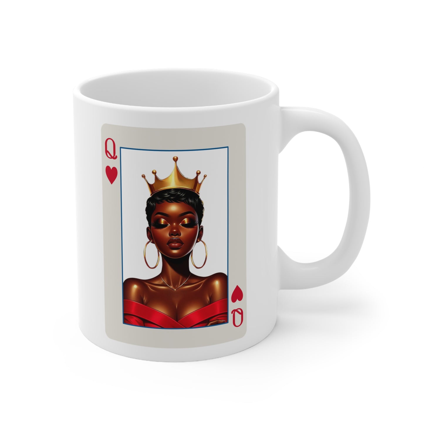 Queen of Hearts Coffee Mug