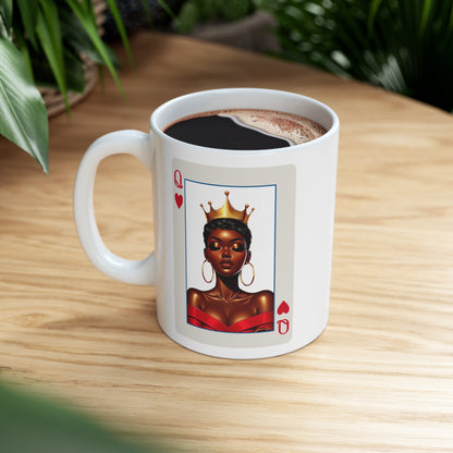 Queen of Hearts Coffee Mug