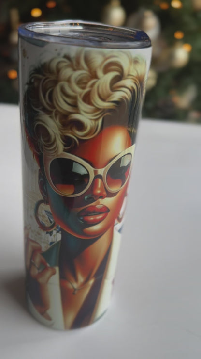 She’s Classy - 20oz Skinny Tumbler