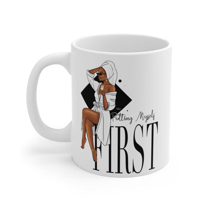 Putting Me First Coffee Mug