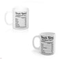Black Queen and King Coffee Mug