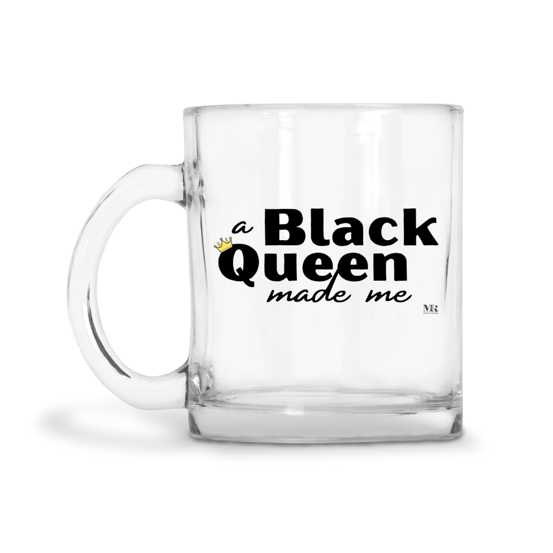 Black Queen Coffee Mug | Afrocentric Coffee Mug | M&K Creative Designs